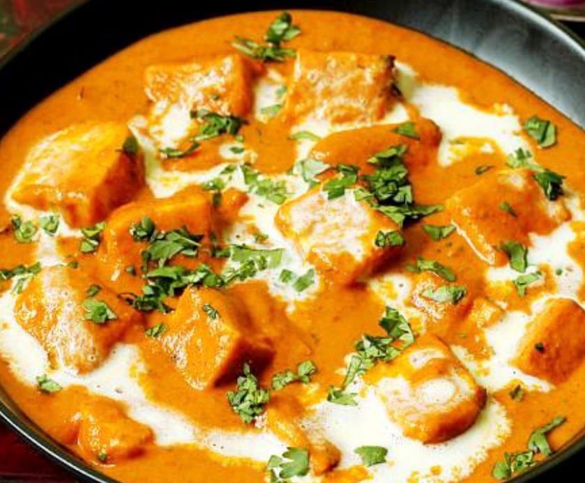 Paneer Makhni.
